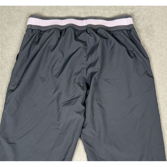 Vintage Y2K Nike Track Pants Womens Large Essential Wide Leg Baggy Jogger Sweats - Picture 4 of 13